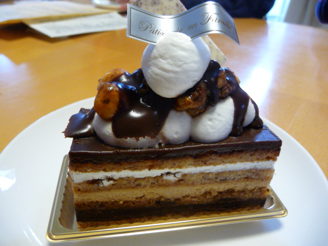 アンファミーユのケーキ
