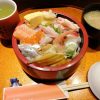 射水市 歩寿司分家多聞の海鮮丼セット！アナゴの柔らかさとタレに驚いた！