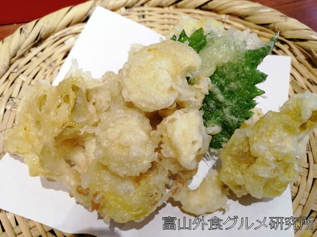黄金タモギ茸の天ぷら