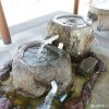 富山 名水百選 高瀬湧水の庭で水を汲んできた！水を飲む量増えました！