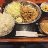 食堂のがみの生姜焼き定食！ご飯大盛り500グラムでお腹いっぱい？