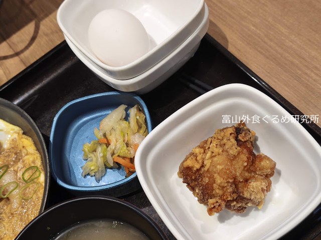 吉野家 月見牛とじ御膳
