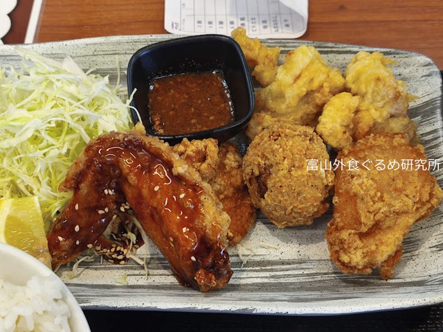 からやまの秋の満腹祭り！5種盛り定食は楽しいな！