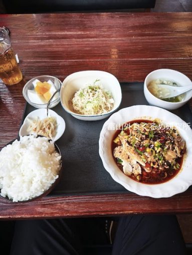 昇龍 よだれ鶏 ランチ